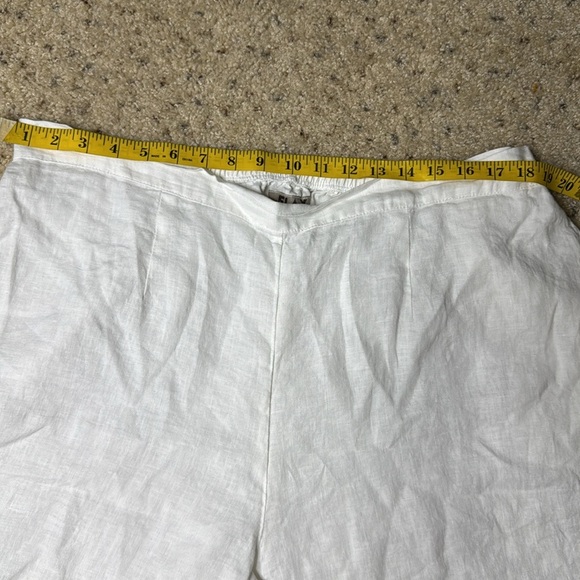 Flax Large linen wide leg pants size Large next to new - Picture 5 of 8